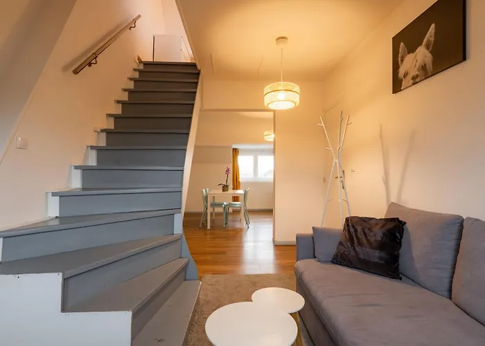 Апартаменты Duplex La Parenthese Enchantee Сент-Омер